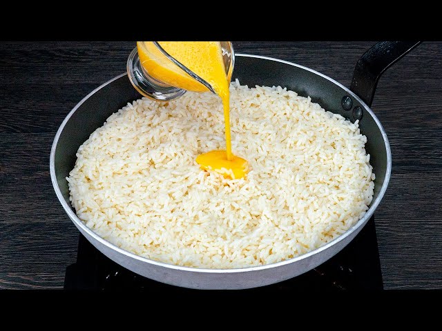 Самый вкусный рис на сковороде без мяса