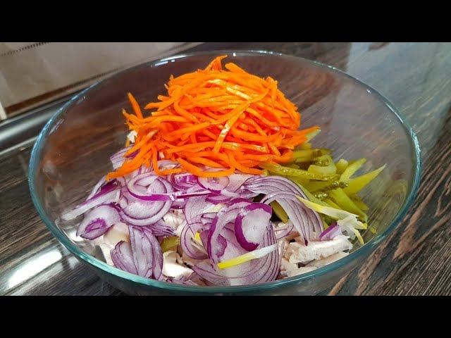 Вкусный салат из 4 простых продуктов