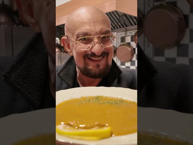 Турецкий чечевичный суп с тыквой