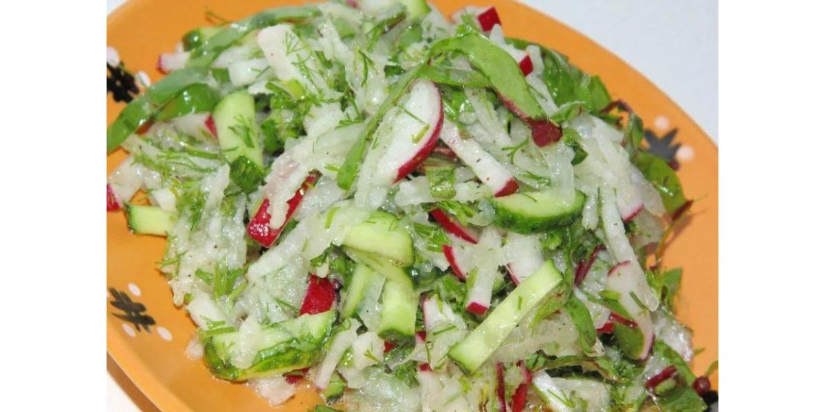 Витаминный взрыв: здоровье и вкус в салате с редькой