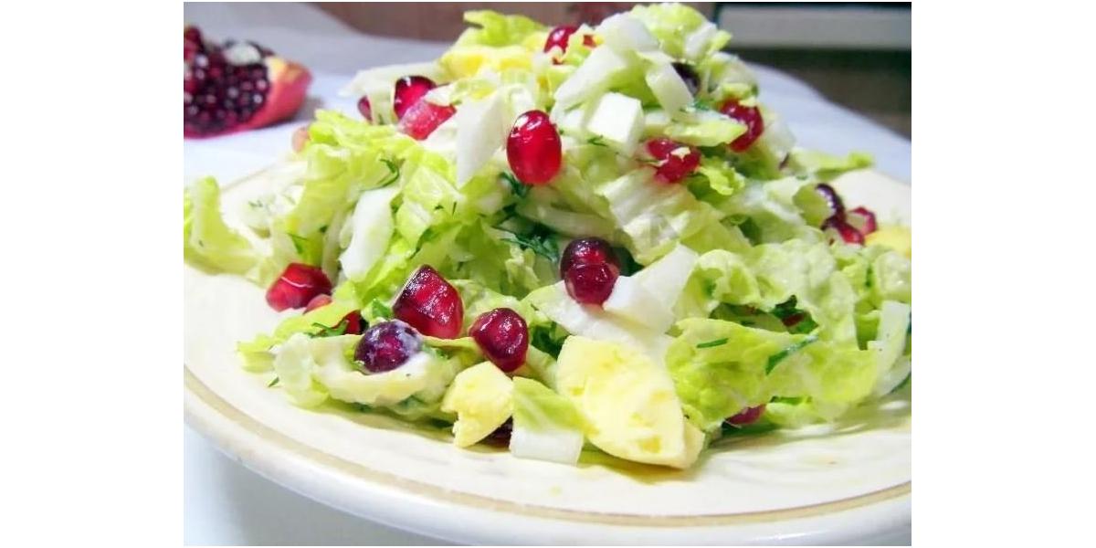 Зеленый витаминный взрыв: салат из пекинской капусты на каждый день