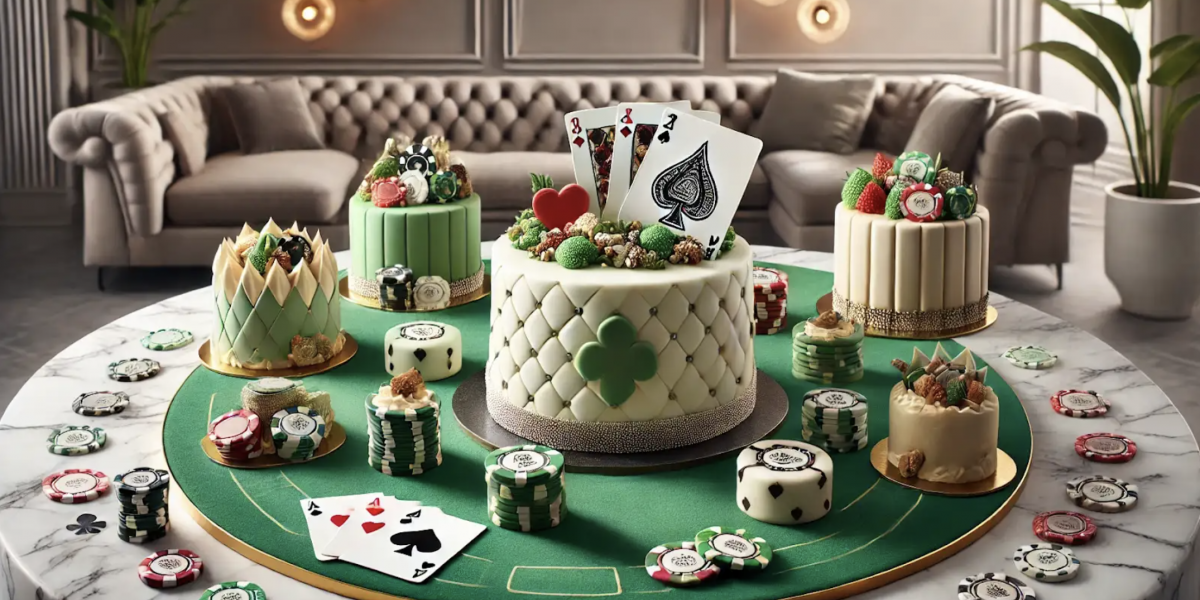 Торты в стиле покера: лучшие десерты для игроков