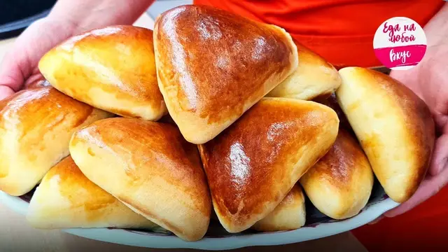 Пирожки с капустой в духовке