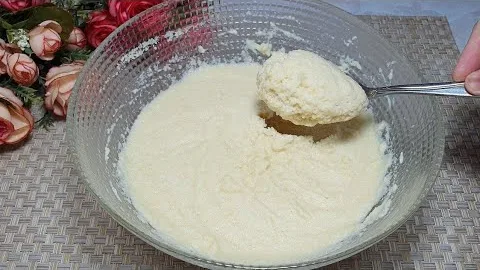 Вкусное печенье из манки