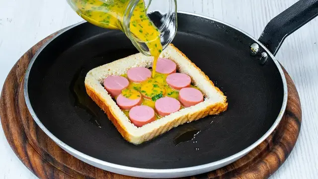 Вкусные тосты на завтрак