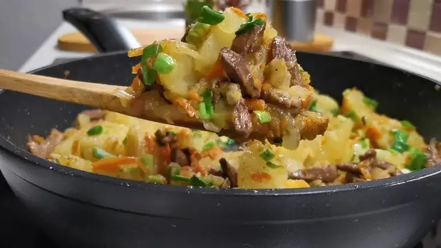 Нежнейшие куриные сердечки на сковородке