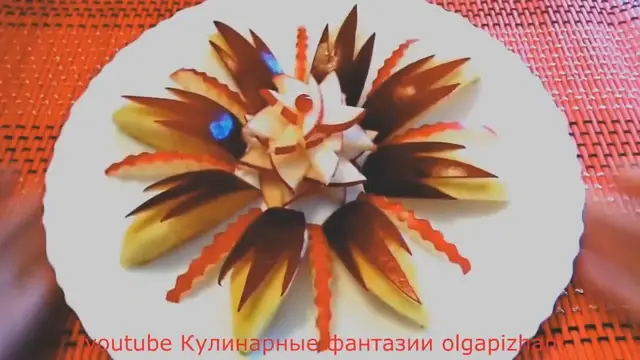 Как Красиво Нарезать Яблоки