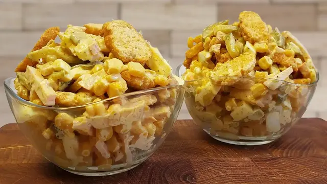 Вкусный салат за копейки на любой праздничный стол
