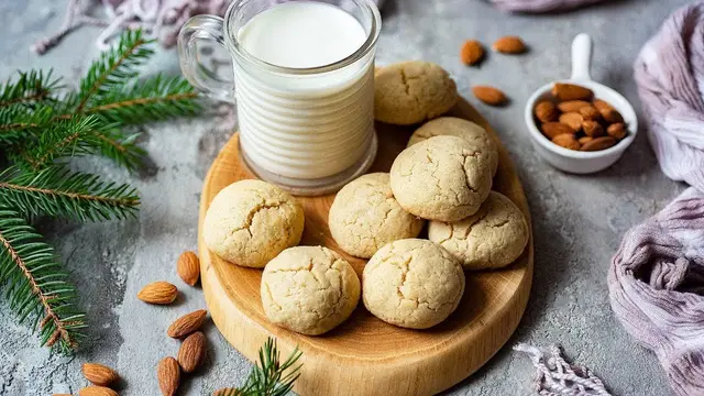 Миндальное печенье без глютена
