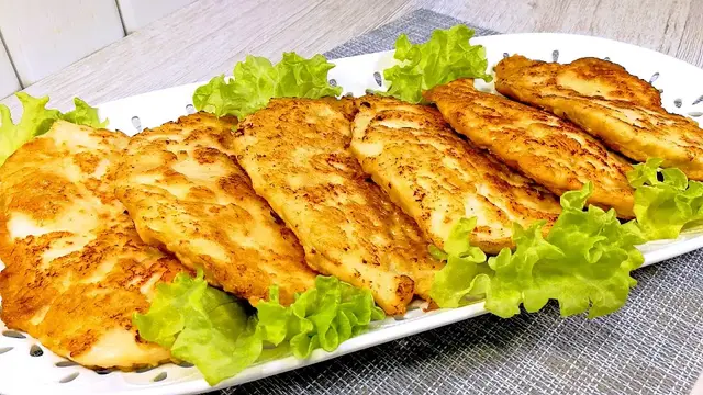Вкусное куриное филе на сковороде
