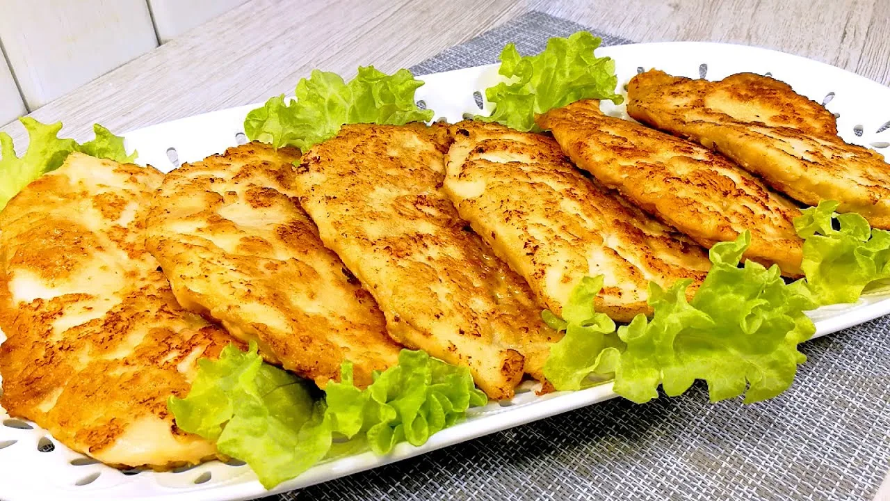 Вкусное куриное филе на сковороде