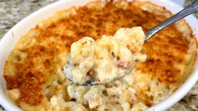 Макароны с сыром на ужин