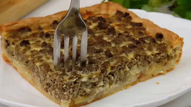 Вкусный открытый пирог