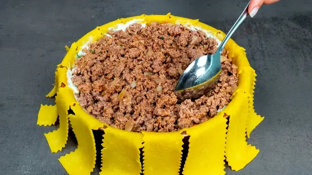Сливочная лазанья