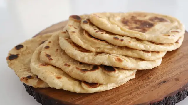 Лёгкие лепешки на закваске