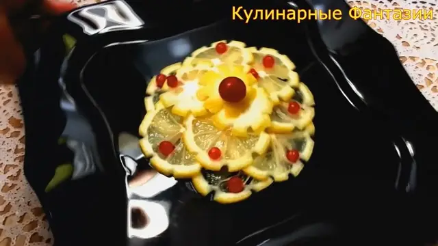 Как красиво нарезать лимон