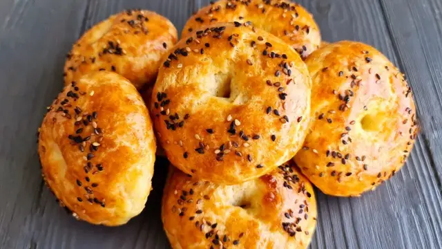 Сырные пышки без жарки