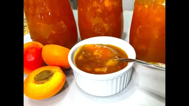 Джем из абрикосов и яблок