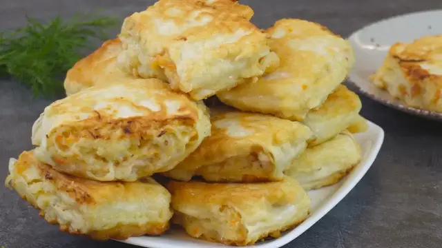 Ленивые пирожки "Минутка" из лаваша