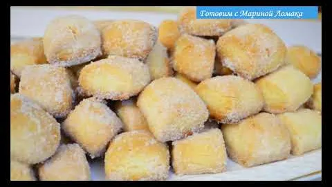 Вкусное рассыпчатое печенье