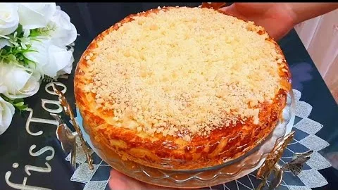 Вкусный пирог с творогом