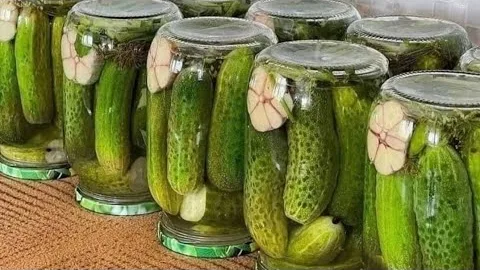 Хрустящие огурчики на зиму