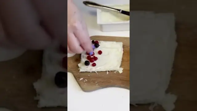 Творожные трубочки к чаю