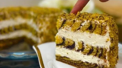 Очень вкусный торт к чаю