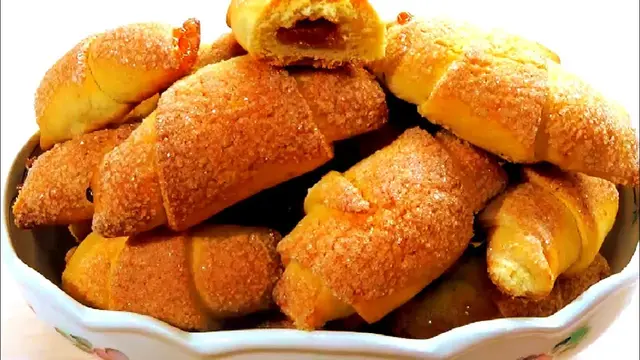 Рассыпчатое печенье со сгущёнкой 
