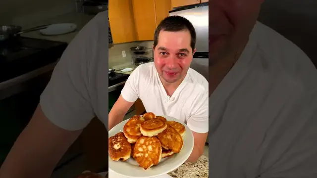 Пышные оладьи на кефире