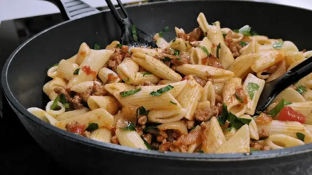 Макароны с фаршем