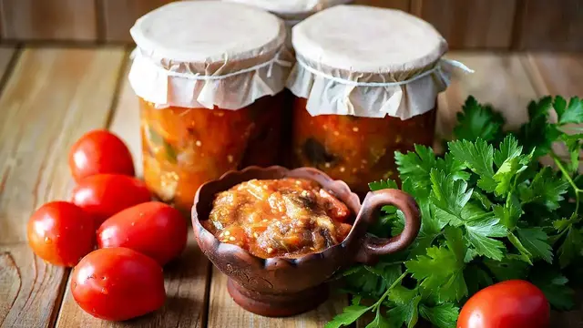 Овощной салат на зиму