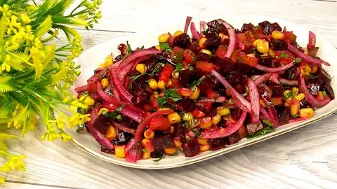 Салат из свеклы
