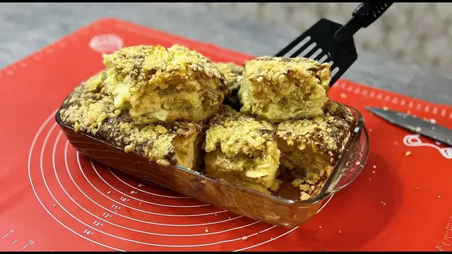 Крутой яблочный пирог к чаю   