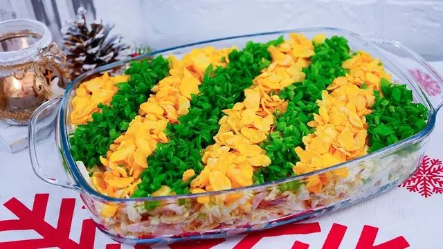 Салат из пекинской капусты и ветчины