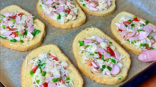 Вкуснейшие горячие бутерброды