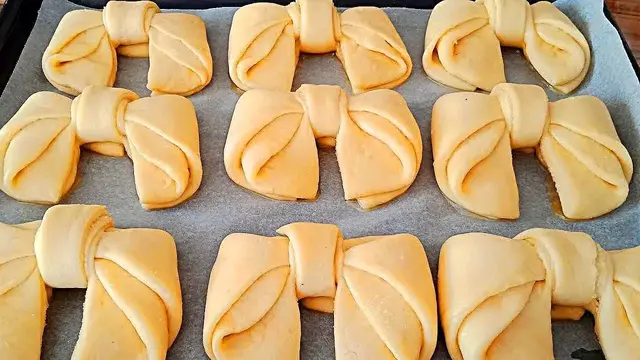 Сдобные домашние булочки