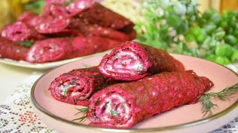 Блинные рулетики