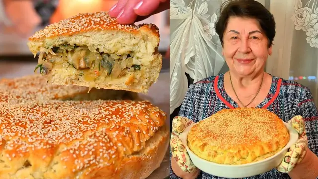 Праздничный пирог на скорую руку 