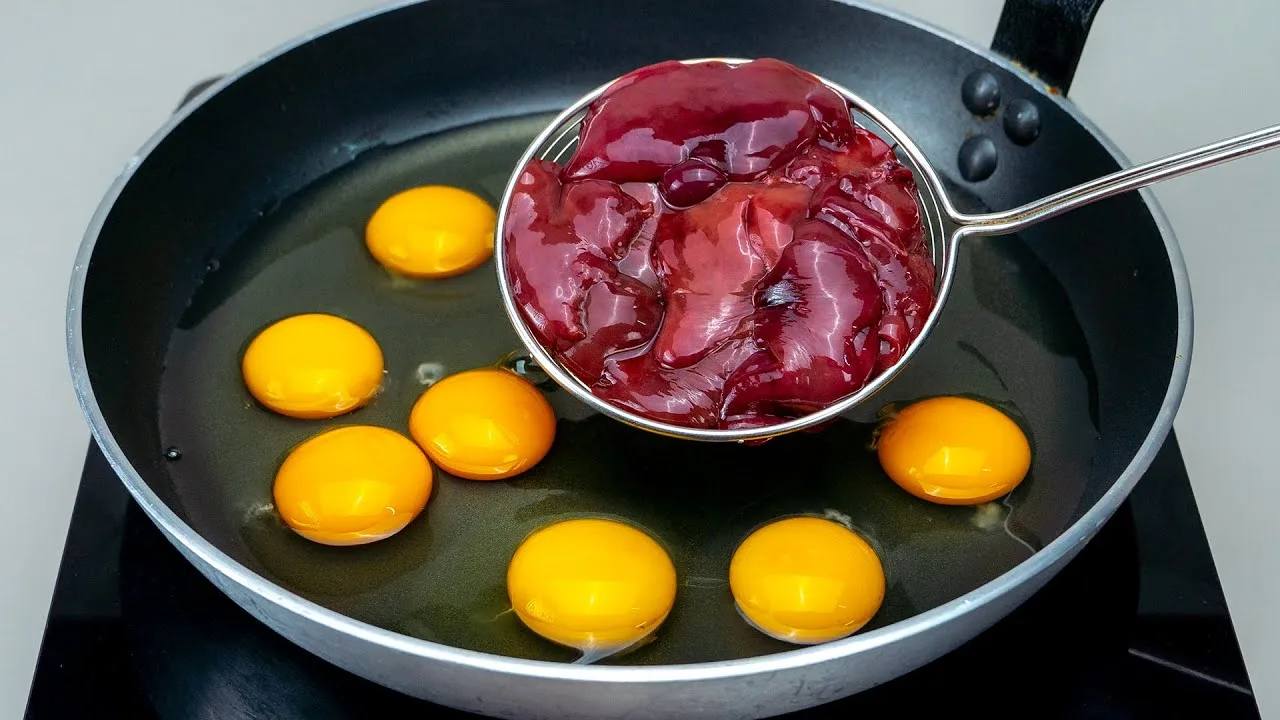 Куриная печень на сковороде