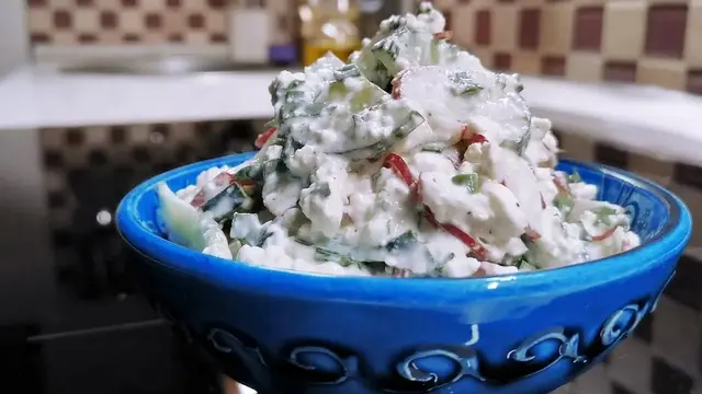 Творожный салат
