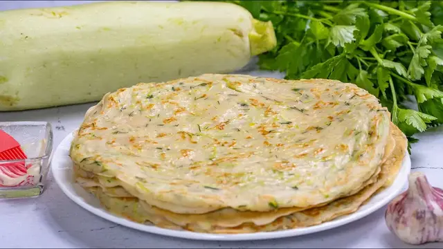 Вкуснейшие блинчики из кабачков