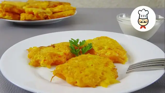 Драники из тыквы