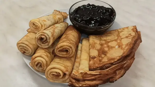 Тонкие блинчики на молоке 