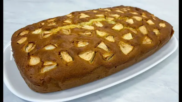 Супер простой яблочный пирог 