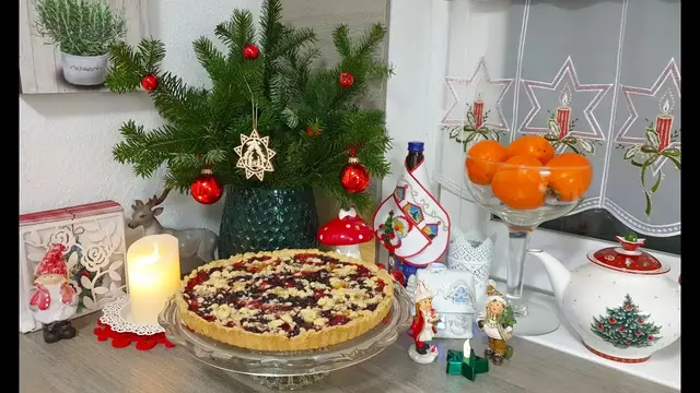 Тонкий ягодный кухен
