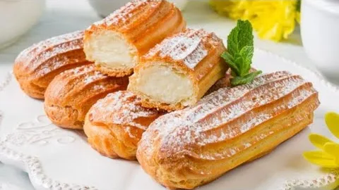Заварные пирожные из детства