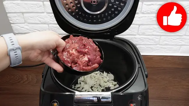 Рис с печенью и грибами