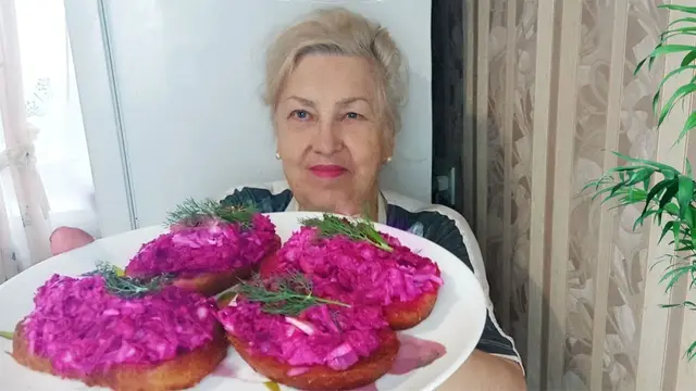 Намазка из свеклы всего за пару минут