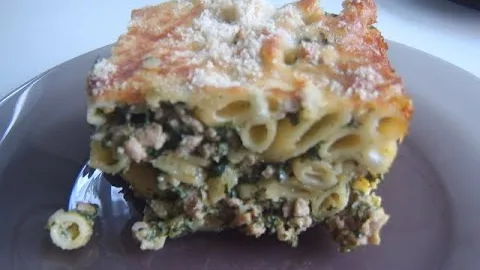 Запеканка из макарон